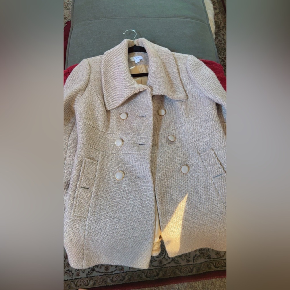 Ann Taylor by LOFT Sparkly Coat - Picture 8 of 9